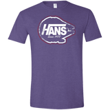 T-Shirts Heather Purple / S Hans Men's Semi-Fitted Softstyle