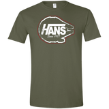 T-Shirts Military Green / S Hans Men's Semi-Fitted Softstyle