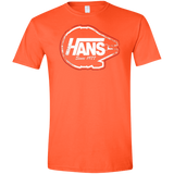 T-Shirts Orange / S Hans Men's Semi-Fitted Softstyle