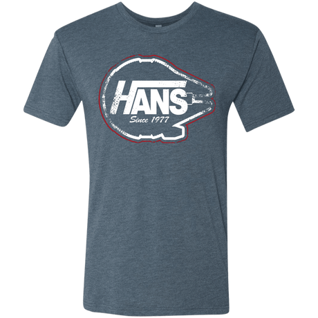 T-Shirts Indigo / S Hans Men's Triblend T-Shirt