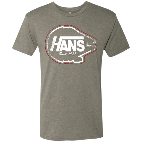 T-Shirts Venetian Grey / S Hans Men's Triblend T-Shirt