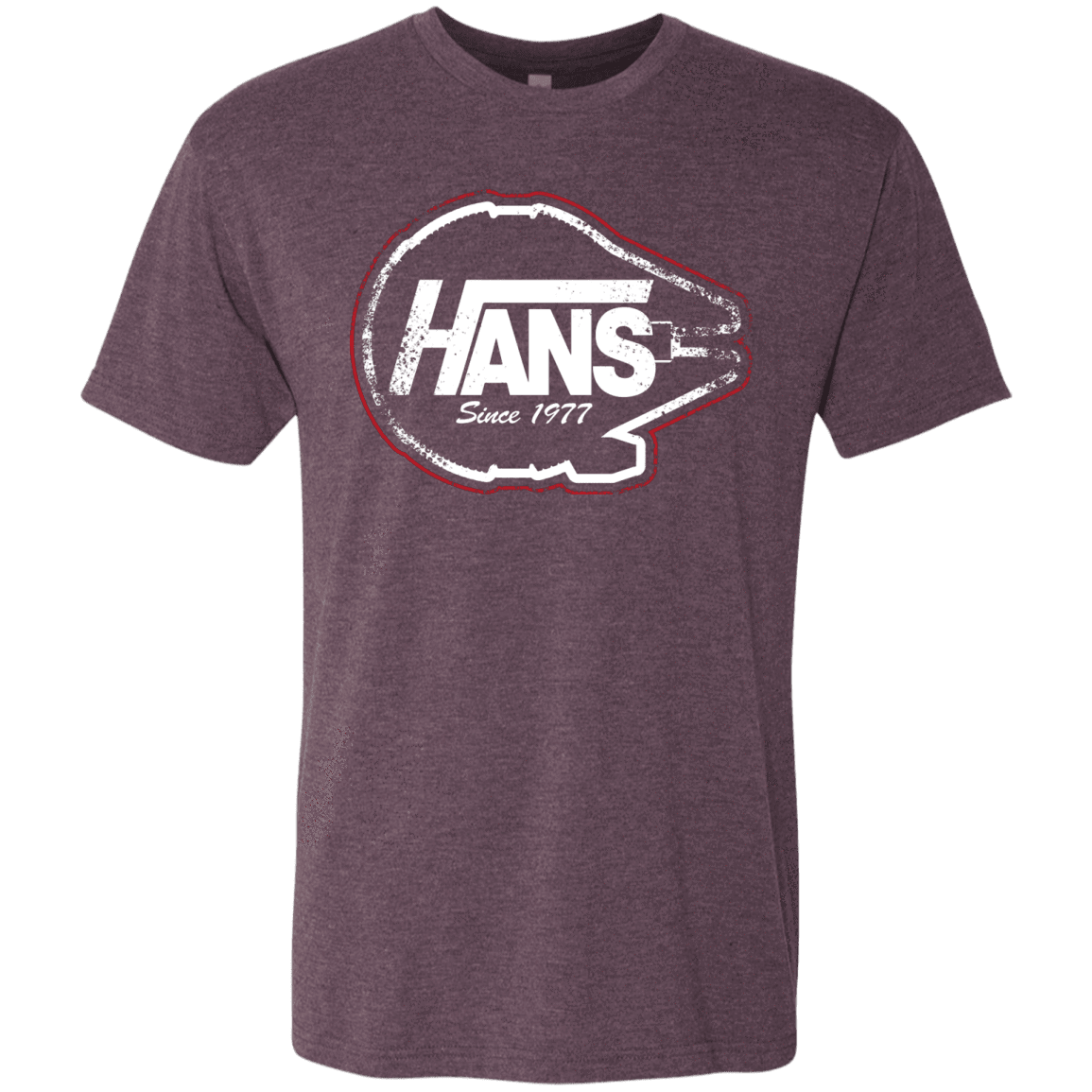 T-Shirts Vintage Purple / S Hans Men's Triblend T-Shirt