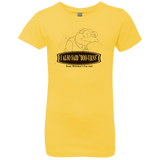 T-Shirts Vibrant Yellow / YXS Hans Moleman Fans Club Girls Premium T-Shirt