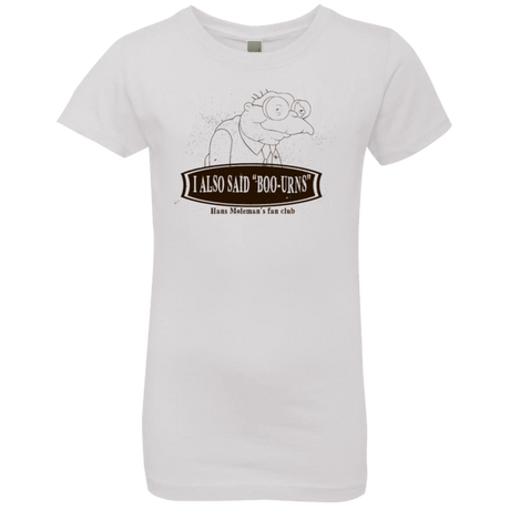 T-Shirts White / YXS Hans Moleman Fans Club Girls Premium T-Shirt