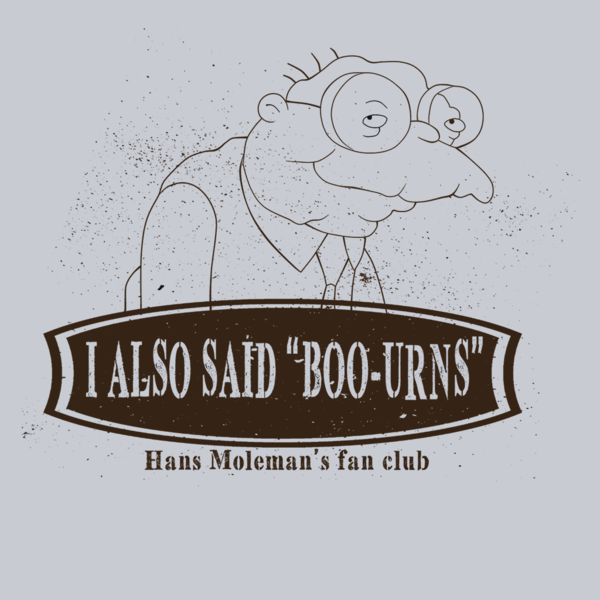 T-Shirts Hans Moleman Fans Club T-Shirt