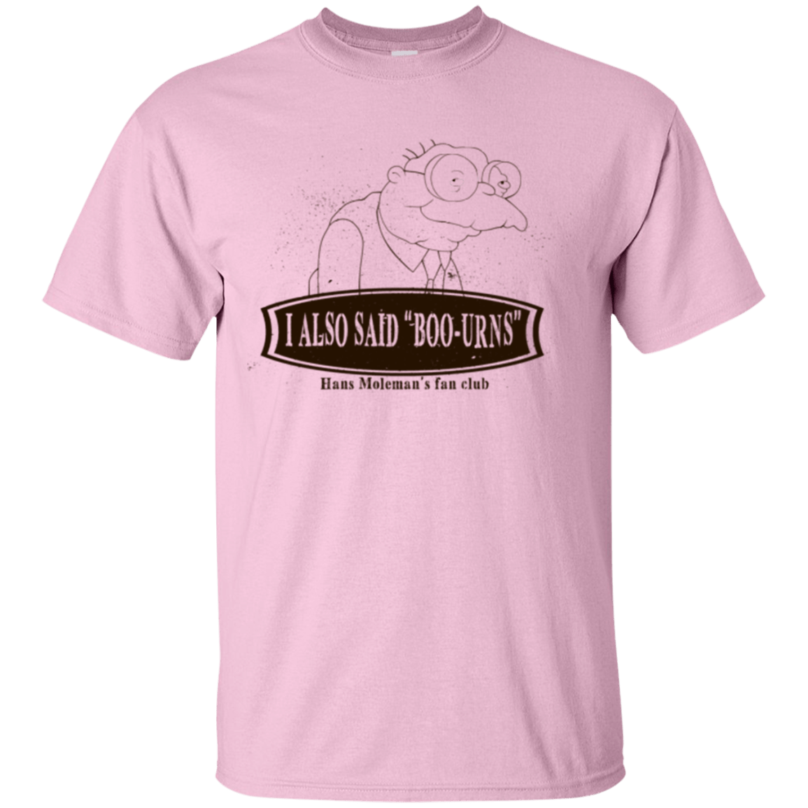 T-Shirts Light Pink / Small Hans Moleman Fans Club T-Shirt