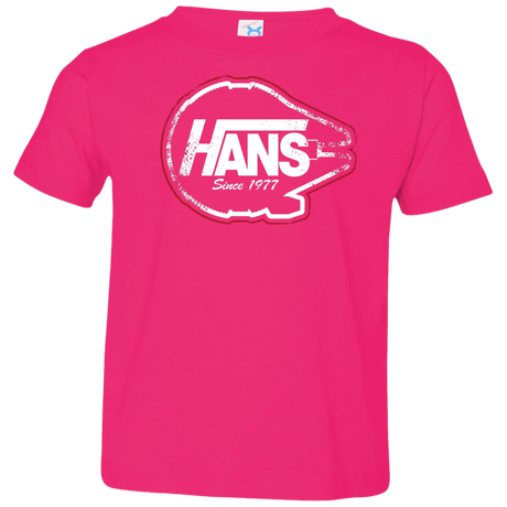 T-Shirts Hot Pink / 2T Hans Toddler Premium T-Shirt