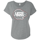 T-Shirts Premium Heather / X-Small Hans Triblend Dolman Sleeve