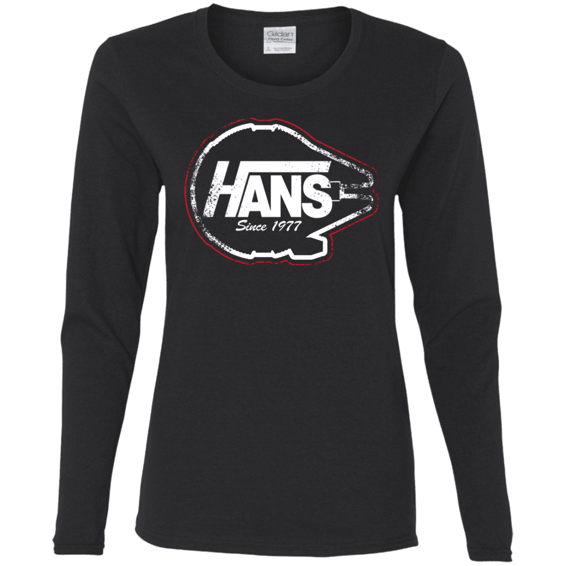 T-Shirts Black / S Hans Women's Long Sleeve T-Shirt