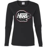 T-Shirts Black / S Hans Women's Long Sleeve T-Shirt