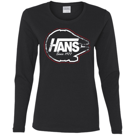 T-Shirts Black / S Hans Women's Long Sleeve T-Shirt