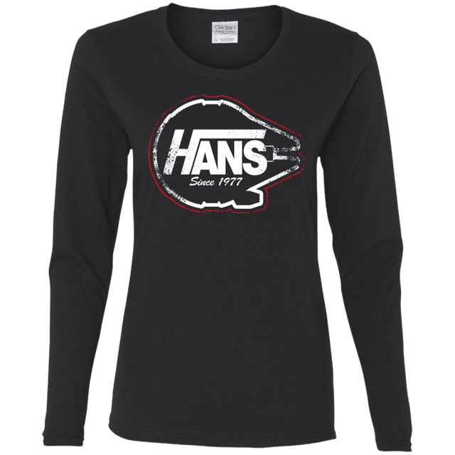 T-Shirts Black / S Hans Women's Long Sleeve T-Shirt