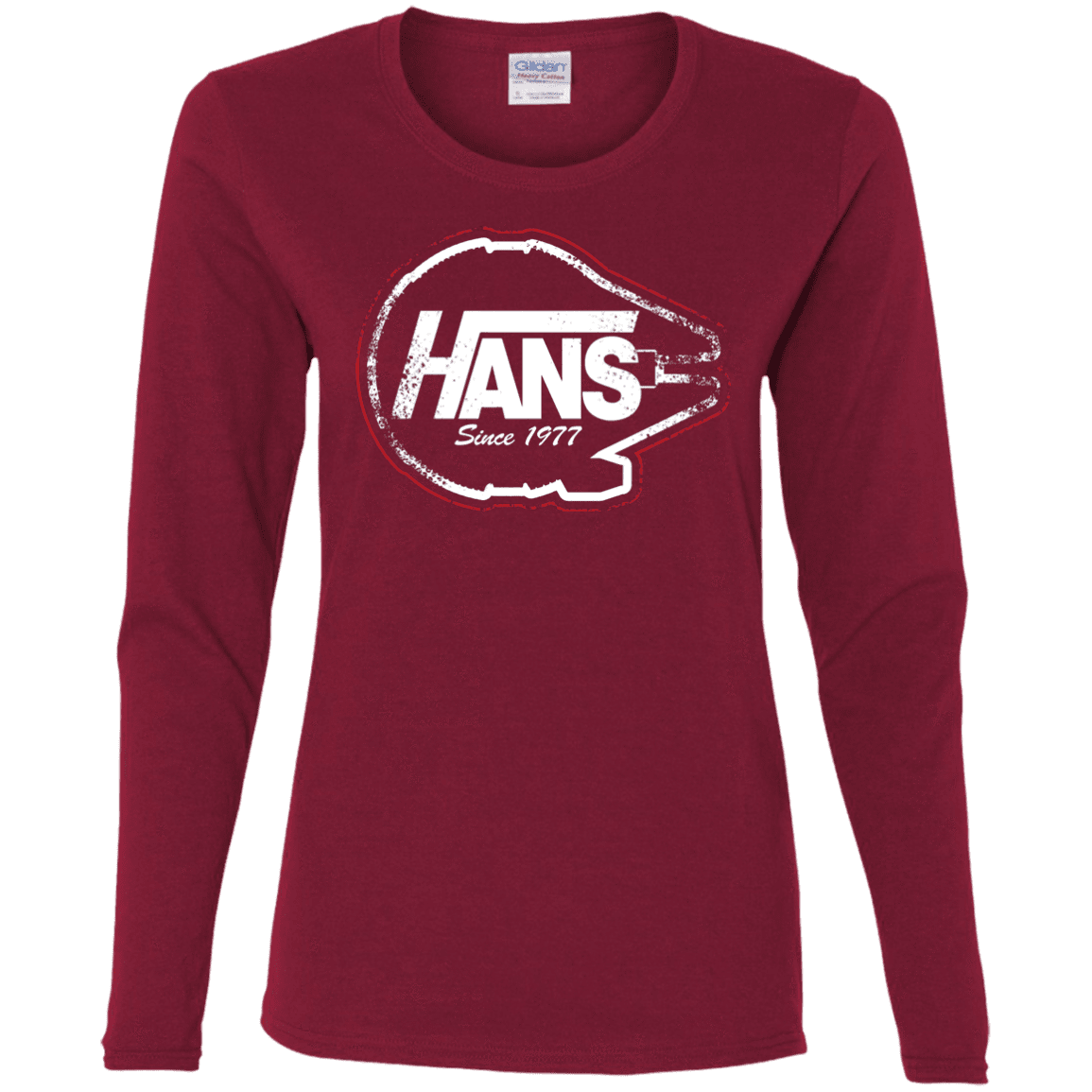 T-Shirts Cardinal / S Hans Women's Long Sleeve T-Shirt