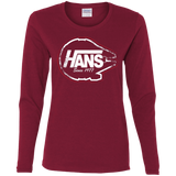 T-Shirts Cardinal / S Hans Women's Long Sleeve T-Shirt