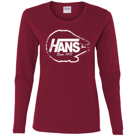 T-Shirts Cardinal / S Hans Women's Long Sleeve T-Shirt