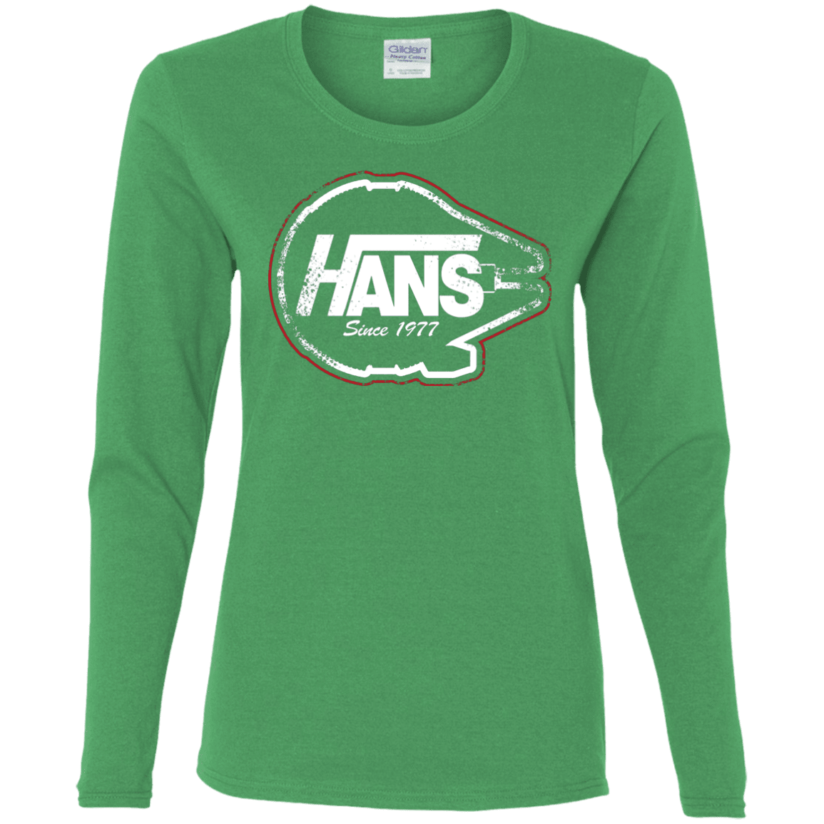 T-Shirts Irish Green / S Hans Women's Long Sleeve T-Shirt