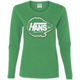 T-Shirts Irish Green / S Hans Women's Long Sleeve T-Shirt