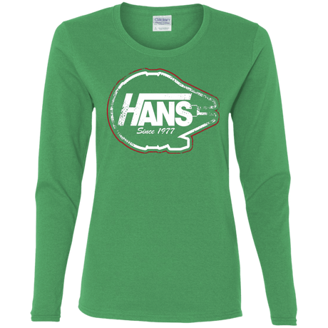 T-Shirts Irish Green / S Hans Women's Long Sleeve T-Shirt