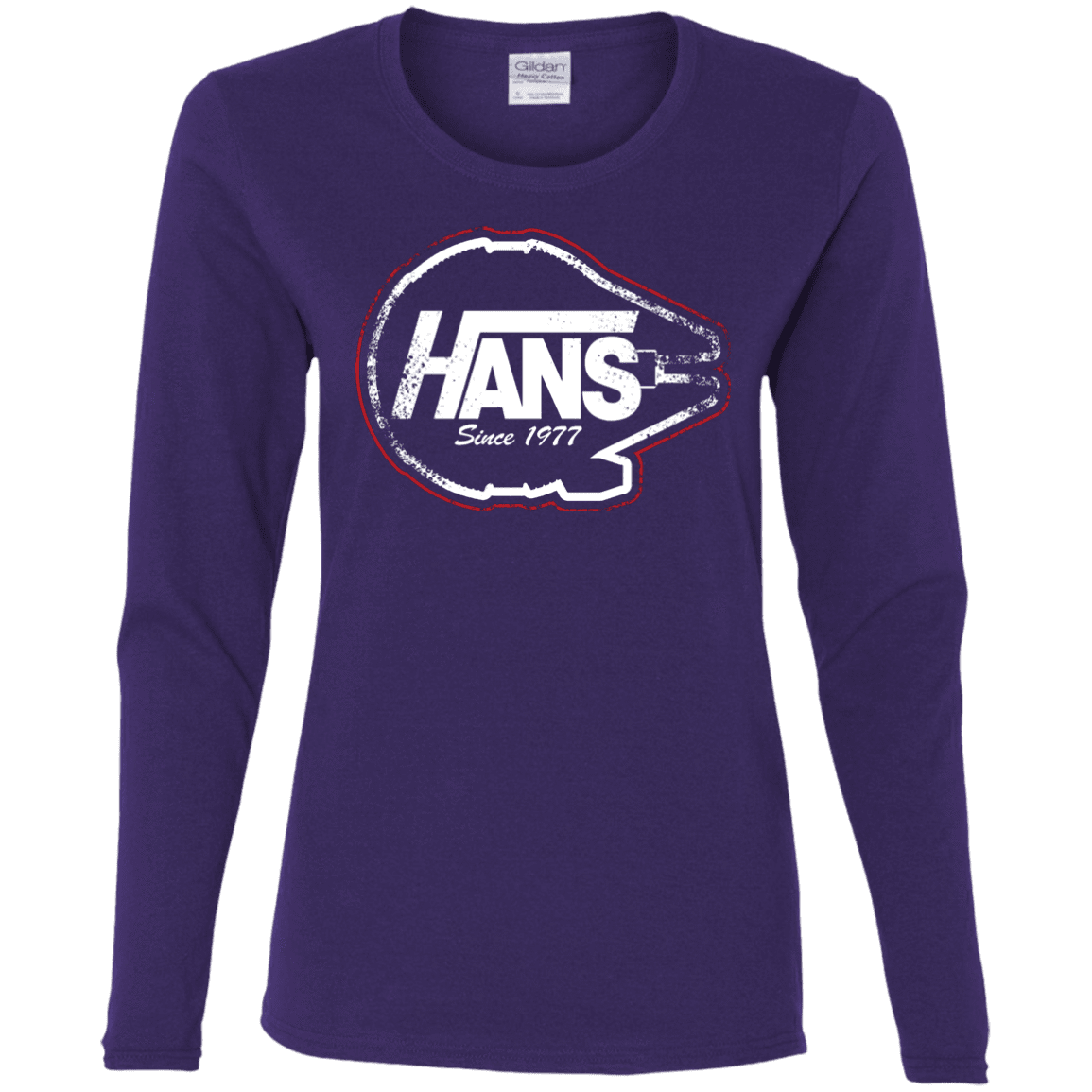 T-Shirts Purple / S Hans Women's Long Sleeve T-Shirt