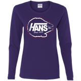 T-Shirts Purple / S Hans Women's Long Sleeve T-Shirt