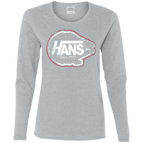 T-Shirts Sport Grey / S Hans Women's Long Sleeve T-Shirt