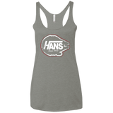 T-Shirts Venetian Grey / X-Small Hans Women's Triblend Racerback Tank