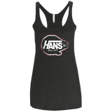 T-Shirts Vintage Black / X-Small Hans Women's Triblend Racerback Tank