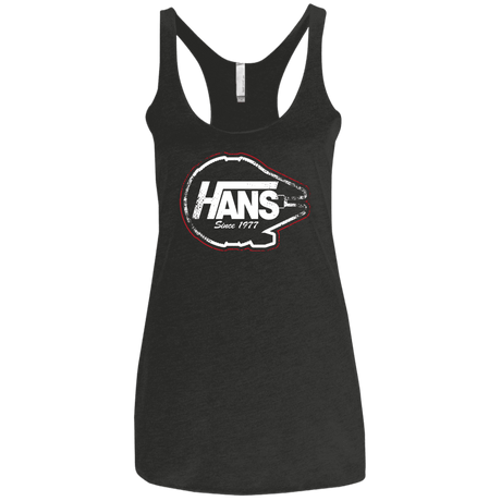 T-Shirts Vintage Black / X-Small Hans Women's Triblend Racerback Tank