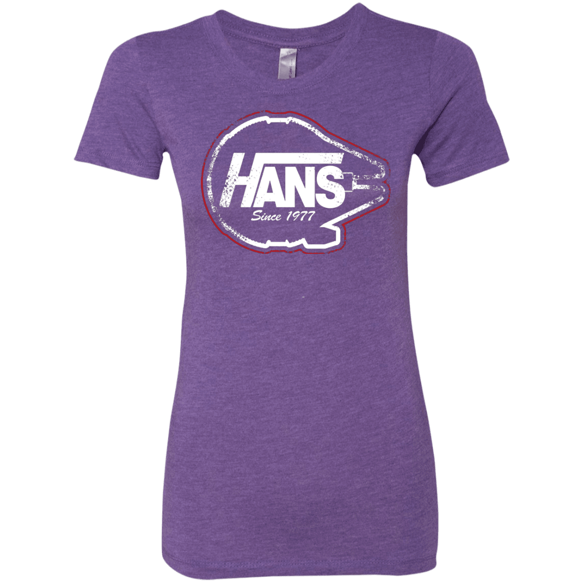 T-Shirts Purple Rush / S Hans Women's Triblend T-Shirt