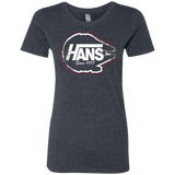 T-Shirts Vintage Navy / S Hans Women's Triblend T-Shirt