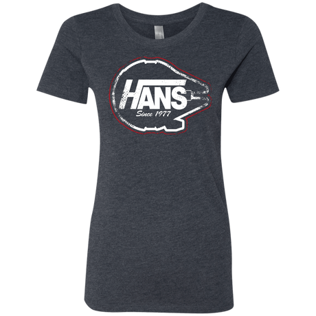 T-Shirts Vintage Navy / S Hans Women's Triblend T-Shirt