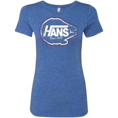 T-Shirts Vintage Royal / S Hans Women's Triblend T-Shirt