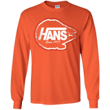 T-Shirts Orange / YS Hans Youth Long Sleeve T-Shirt