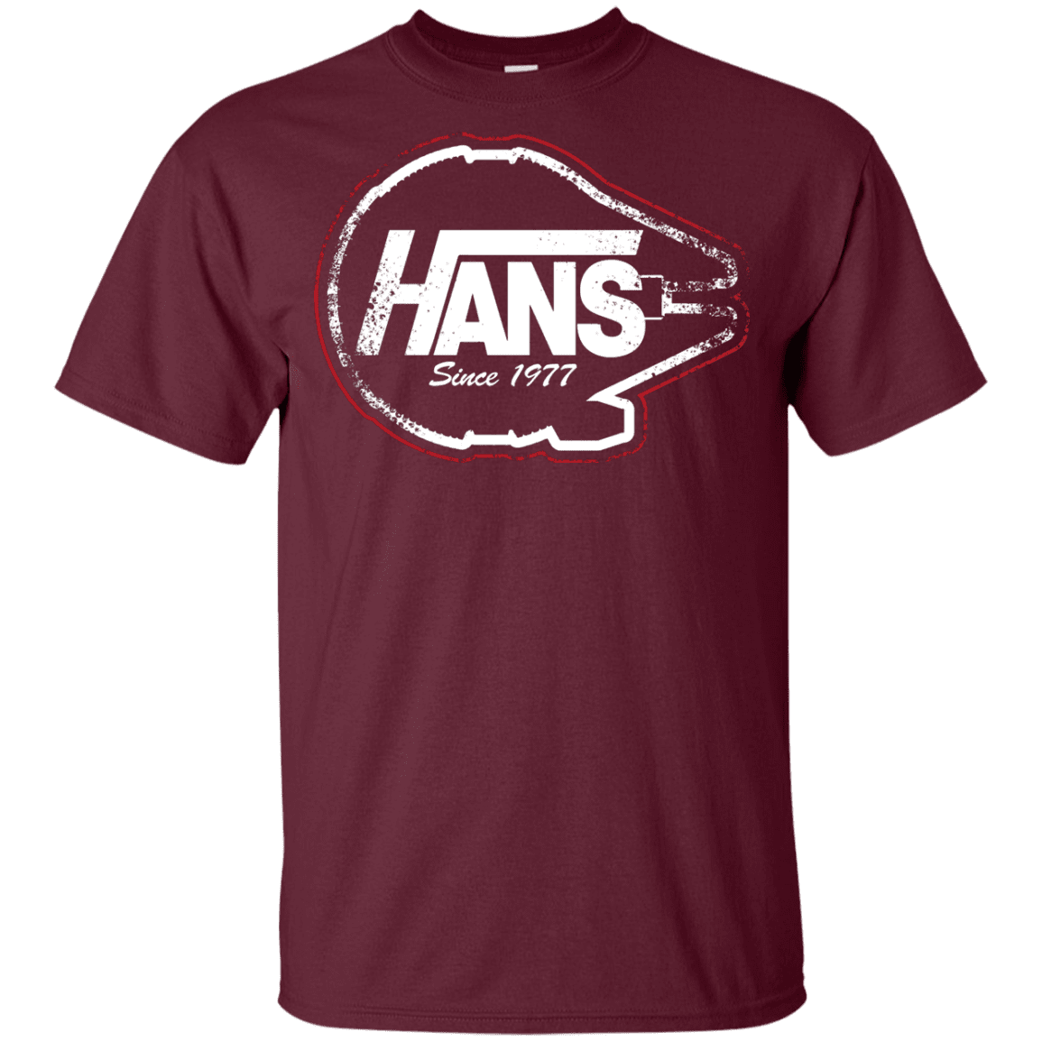 T-Shirts Maroon / YXS Hans Youth T-Shirt