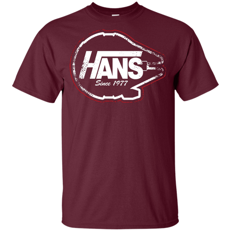 T-Shirts Maroon / YXS Hans Youth T-Shirt