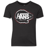 T-Shirts Vintage Black / YXS Hans Youth Triblend T-Shirt