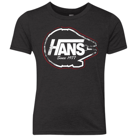 T-Shirts Vintage Black / YXS Hans Youth Triblend T-Shirt
