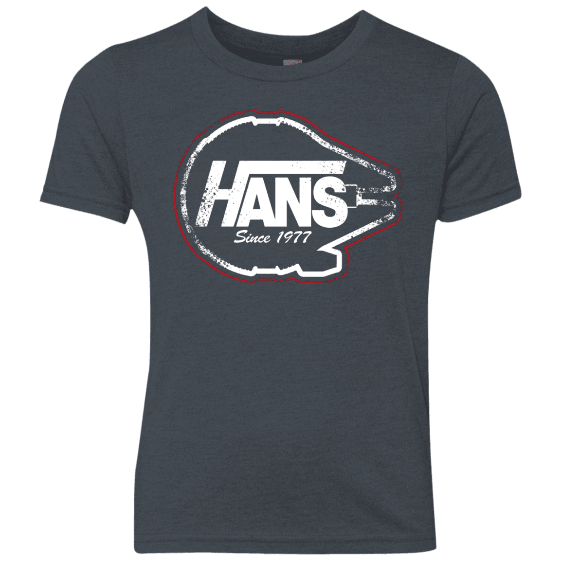T-Shirts Vintage Navy / YXS Hans Youth Triblend T-Shirt