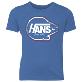 T-Shirts Vintage Royal / YXS Hans Youth Triblend T-Shirt