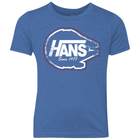 T-Shirts Vintage Royal / YXS Hans Youth Triblend T-Shirt