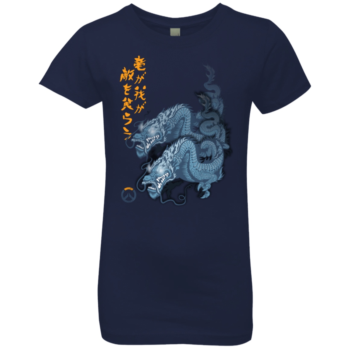T-Shirts Midnight Navy / YXS Hanzo Girls Premium T-Shirt