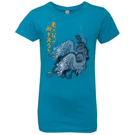 T-Shirts Turquoise / YXS Hanzo Girls Premium T-Shirt