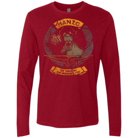 T-Shirts Cardinal / Small Hanzo Men's Premium Long Sleeve