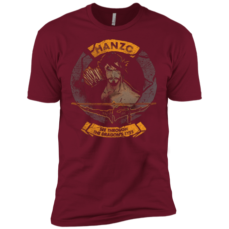 T-Shirts Cardinal / X-Small Hanzo Men's Premium T-Shirt
