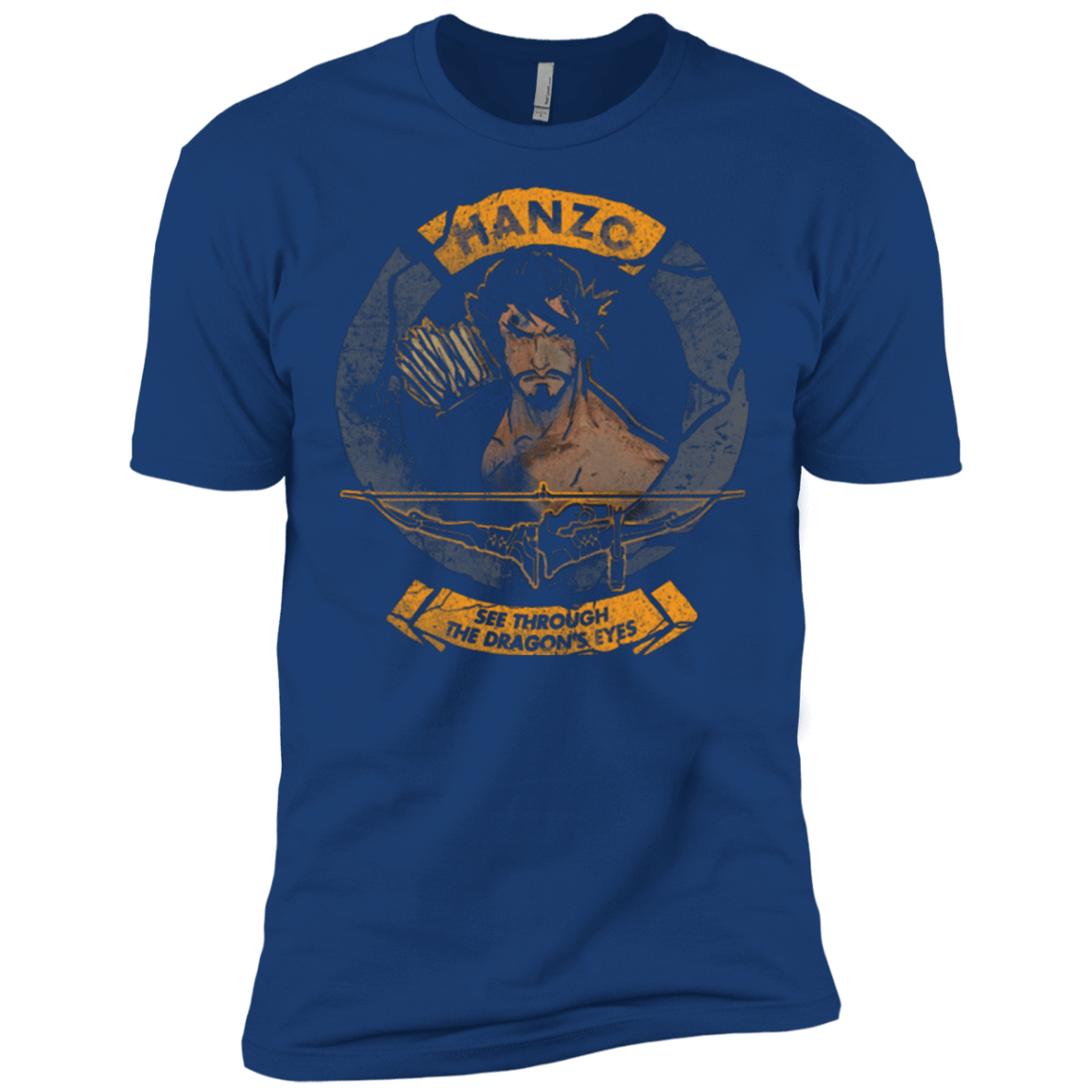 T-Shirts Royal / X-Small Hanzo Men's Premium T-Shirt