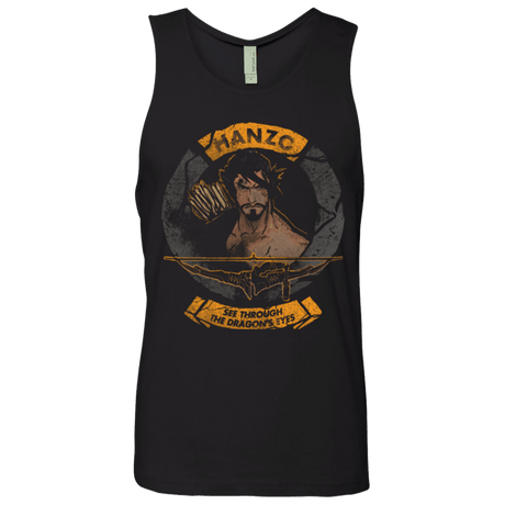 T-Shirts Black / Small Hanzo Men's Premium Tank Top