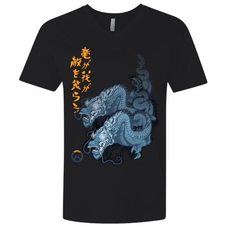 T-Shirts Black / X-Small Hanzo Men's Premium V-Neck