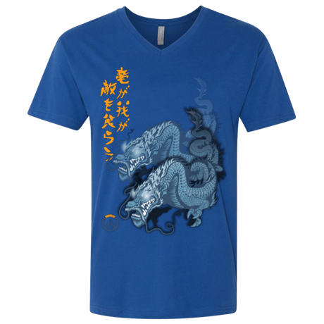T-Shirts Royal / X-Small Hanzo Men's Premium V-Neck
