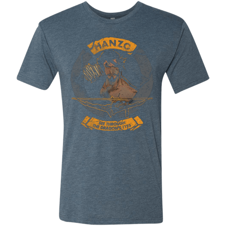 T-Shirts Indigo / Small Hanzo Men's Triblend T-Shirt