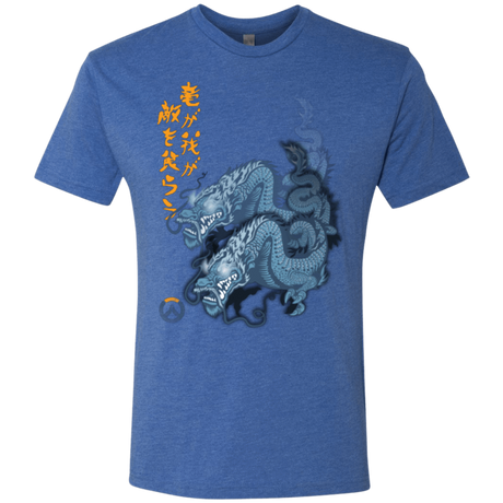 T-Shirts Vintage Royal / Small Hanzo Men's Triblend T-Shirt